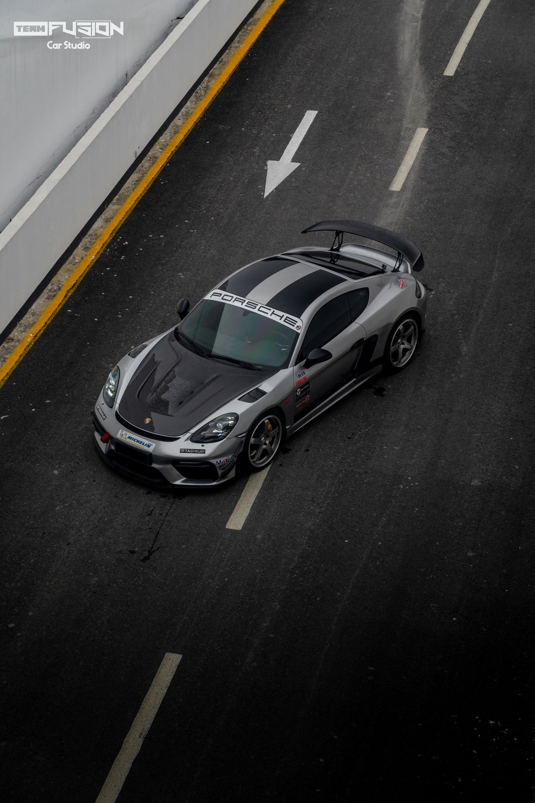 Porsche 718 Caymen tuned by TeamFusion