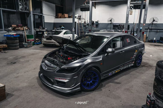 Built for the Circuit: Honda Civic with DWD DD-RS Coilovers