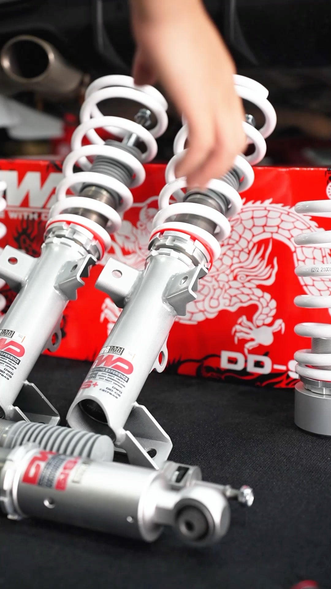 DWD DDS+ Street Use Adjustable Coilovers – Fits Most Vehicle Platforms