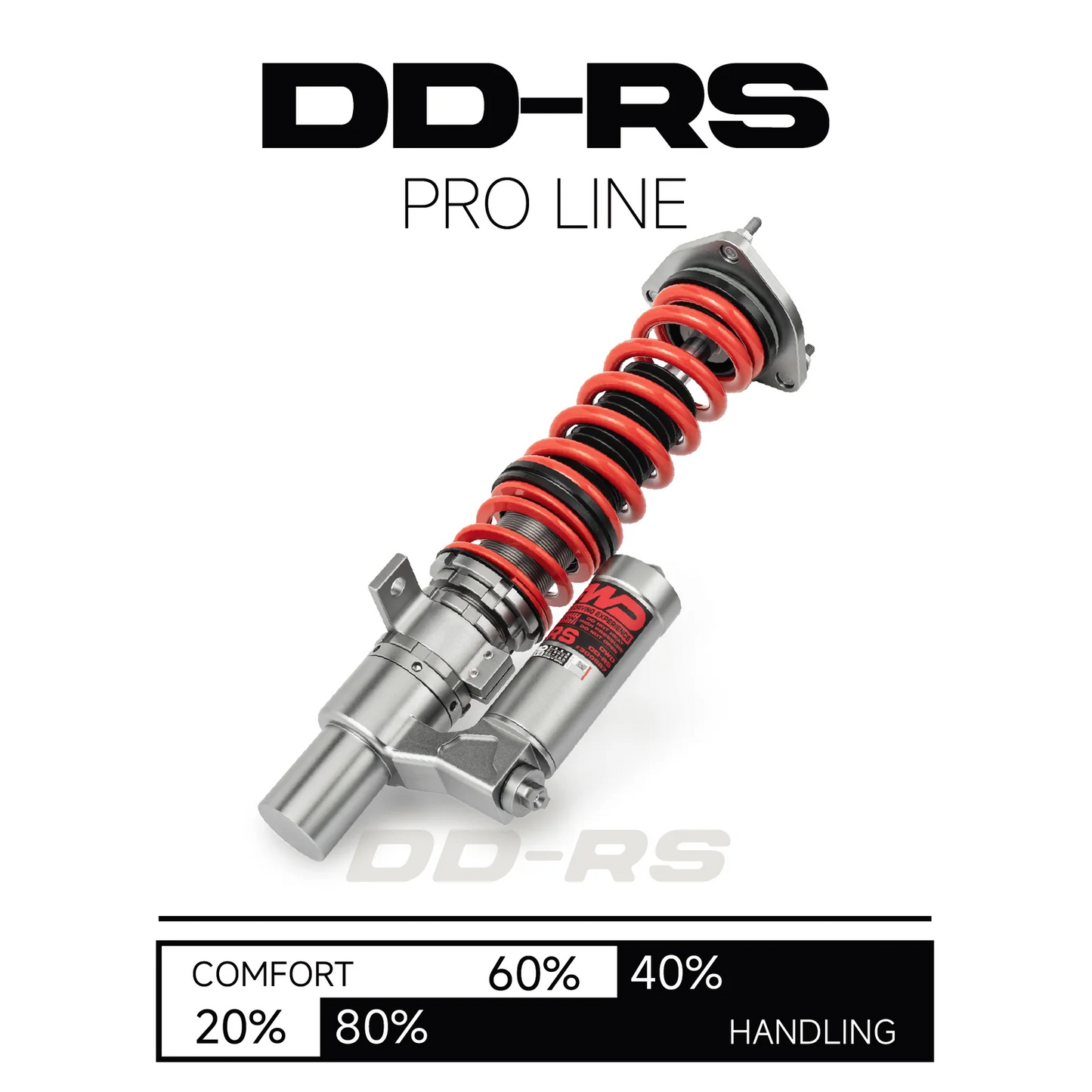 DWD DDRS Coilovers  Street & Track, External Nitrogen, 2Way Adjustable, Ultra Lightweight-Fits Most Vehicle Platforms