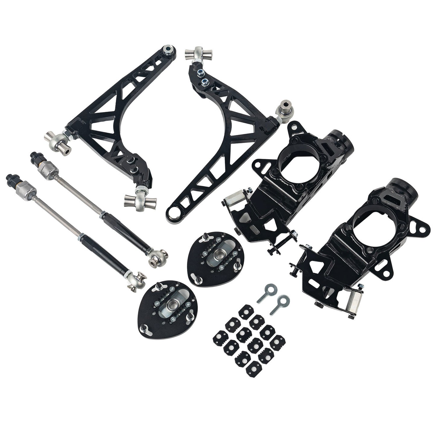 BMW E90/E91/E92 E81/E82 Front Steering Angle Kit – Drift Lock & Control Arm Set